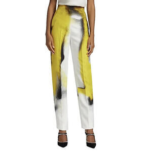 Alexander McQueen  Mushroom Spores Women's Cigarette Pants Size 38 US 2/4 $2690